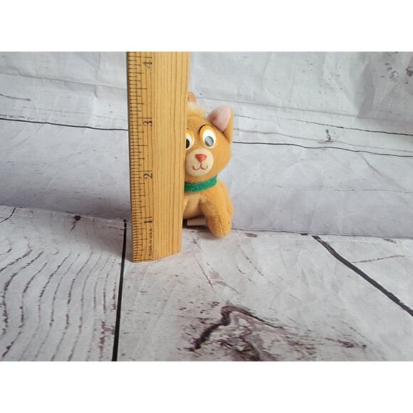 vintage McDonald's Toy Oliver The Cat Plush 3in Disney Oliver and Company - Picture 2 of 5
